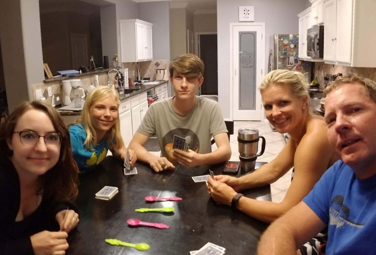 Family game night October 2018