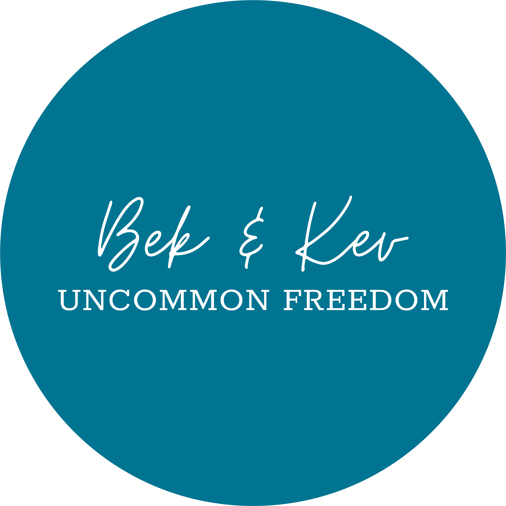 Bek and Kev Uncommon Freedom Logo